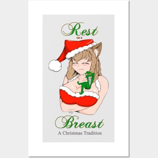 Rest on a Breast Posters and Art